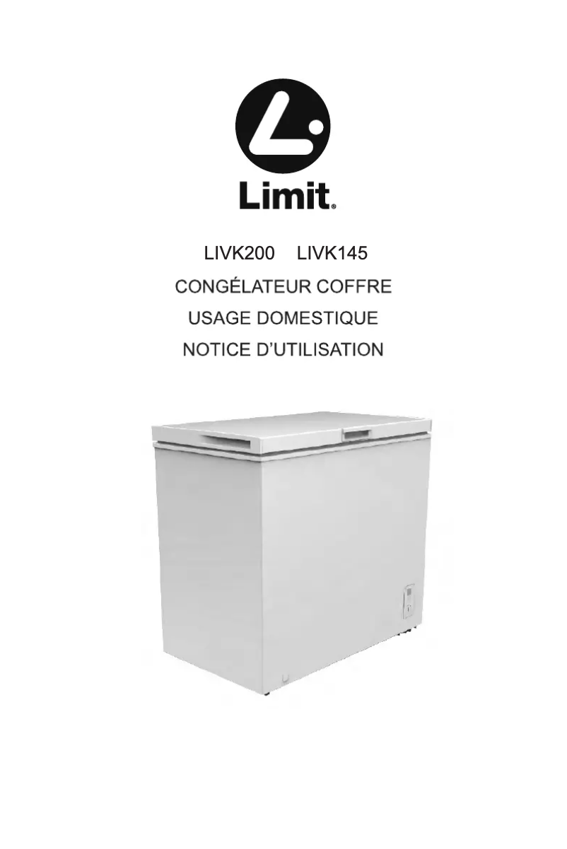 Page n°1 - Manuel utilisateur Limit LIVK145