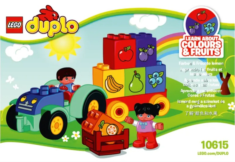 Page n°1 - Manuel utilisateur Lego Duplo 10615