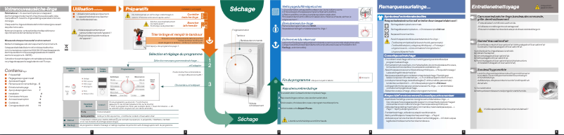 Image de la première page du manuel de l'appareil WTV74380FF