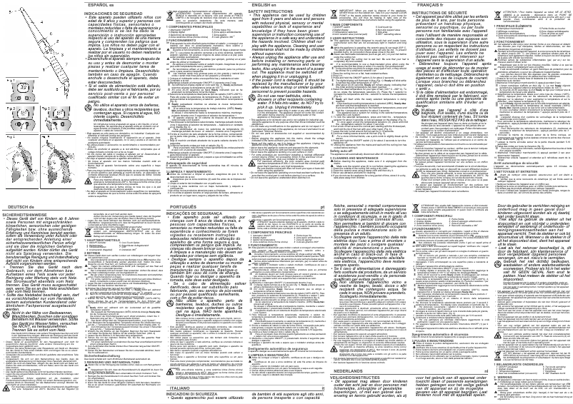 Imagen de la primera página del manual del dispositivo MD7400