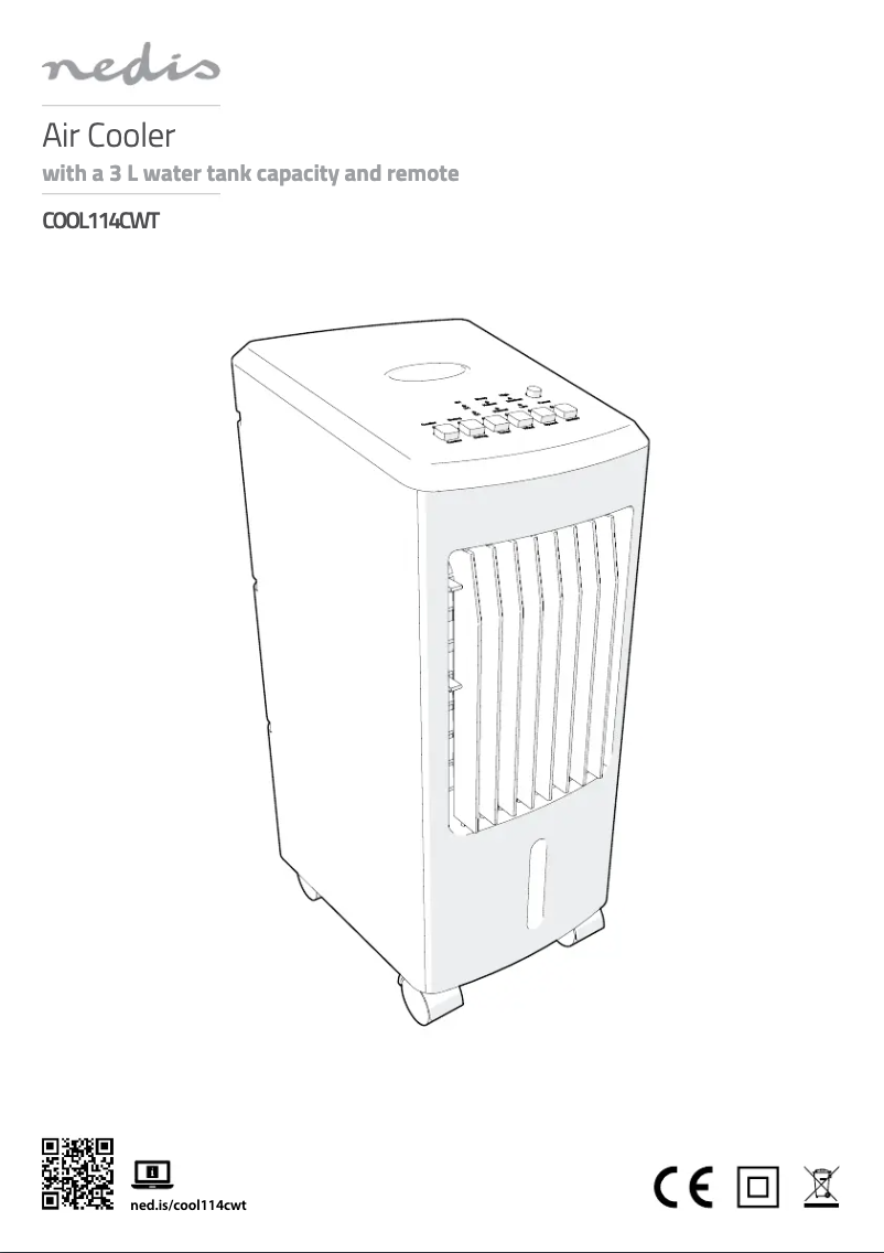 Page 1 de la notice Manuel utilisateur Nedis COOL114CWT