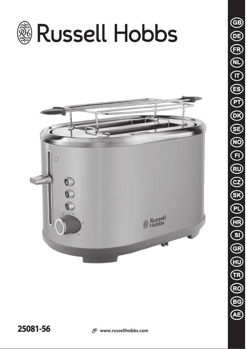 Page 1 de la notice Manuel utilisateur Russell Hobbs 25080-56