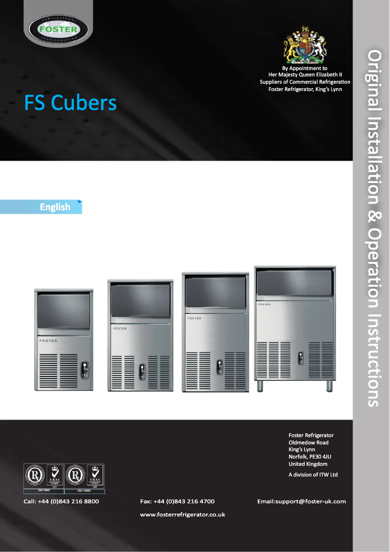 Image de la première page du manuel de l'appareil FS50