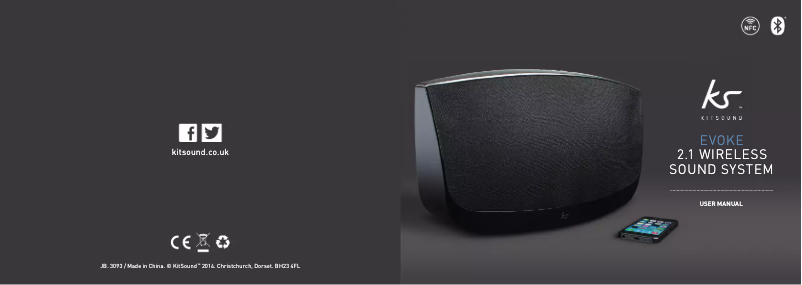 Image de la première page du manuel de l'appareil Evoke