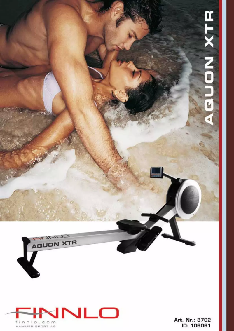 Page 1 de la notice Manuel utilisateur Finnlo Aquon XTR