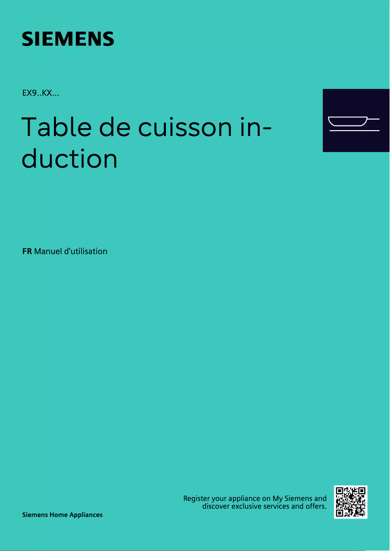 Page n°1 - Manuel utilisateur Siemens EX975KXV1E