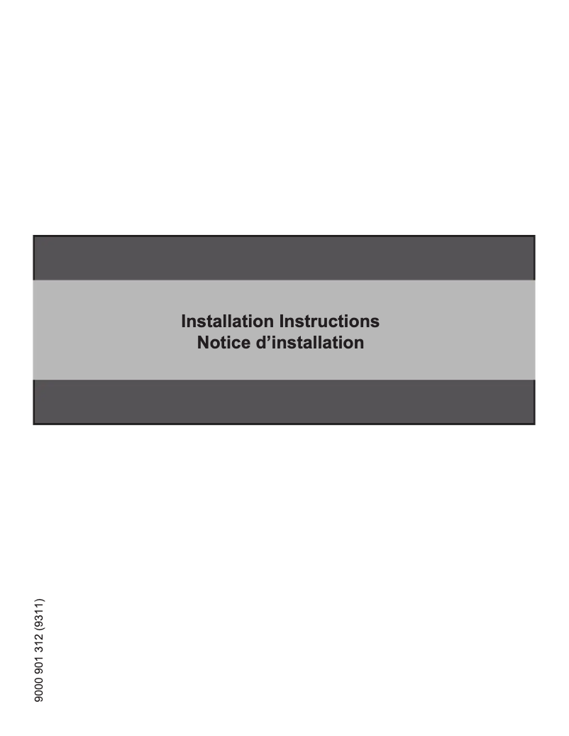 Page n°1 - Guide d'installation Bosch SPV68U5
