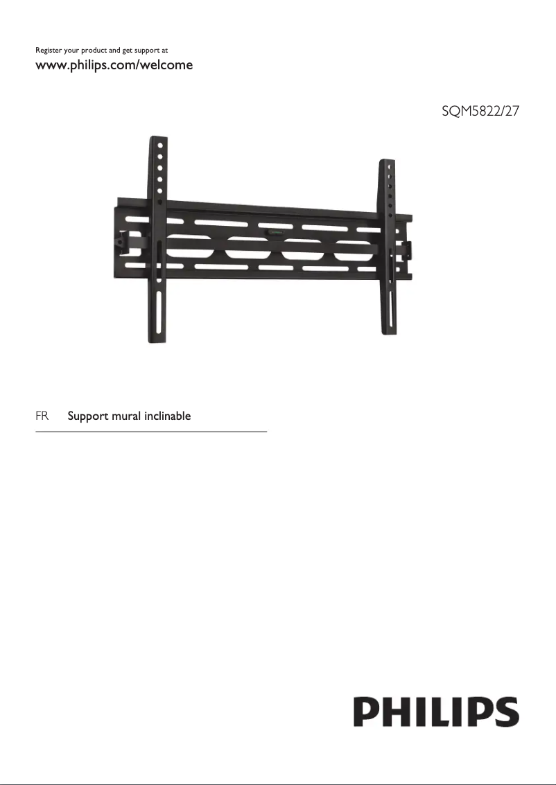 Page n°1 - Manuel utilisateur Philips SQM5822