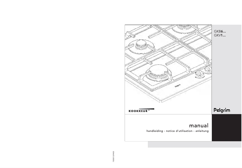 Page n°1 - Manuel utilisateur Pelgrim GKV133