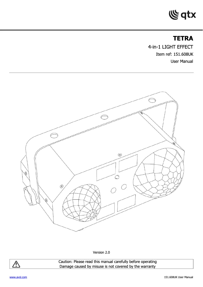 Page 1 de la notice Manuel utilisateur Qtx TETRA