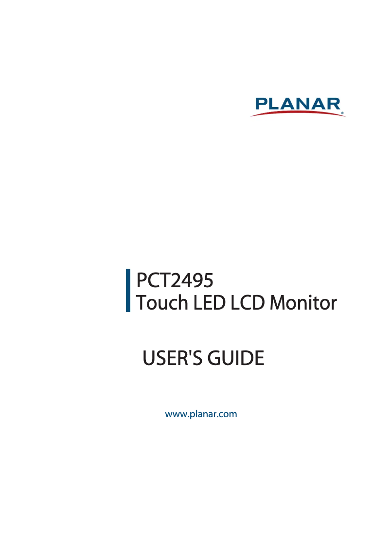Imagen de la primera página del manual del dispositivo Helium PCT2495