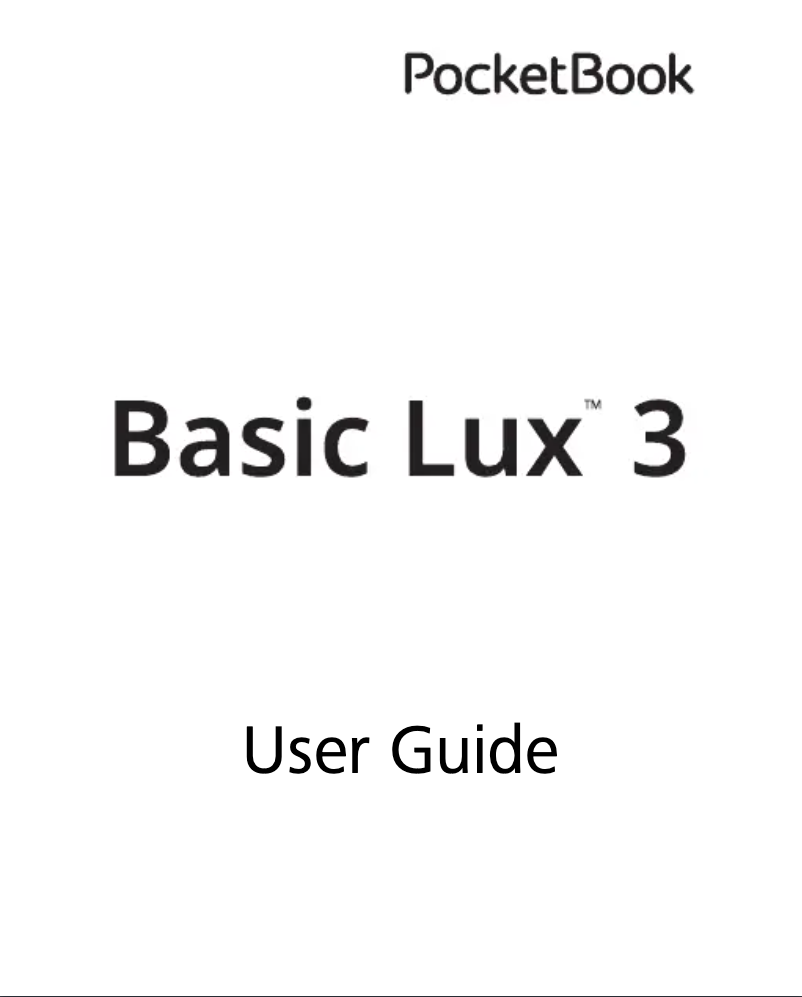 Image de la première page du manuel de l'appareil Basic Lux 3