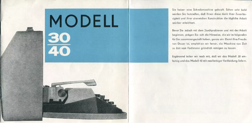 Image de la première page du manuel de l'appareil 30