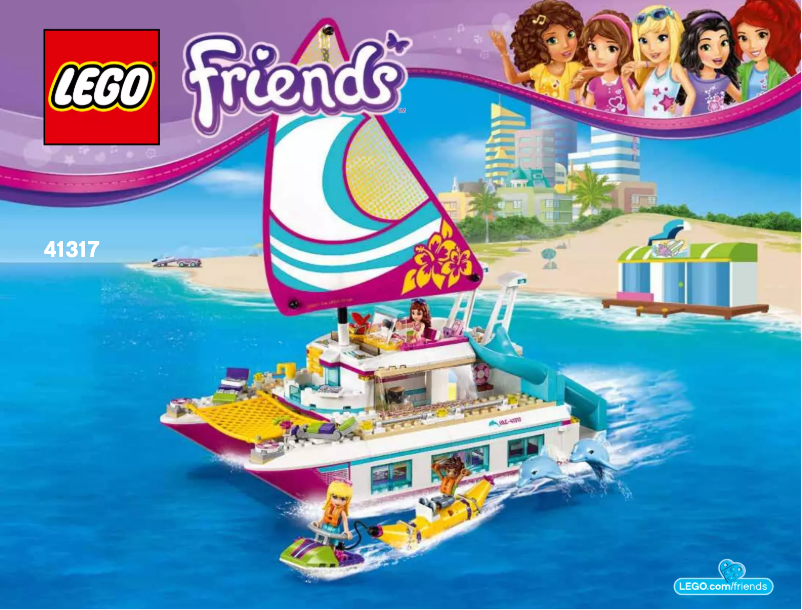 Page 1 de la notice Manuel utilisateur Lego Friends 41317