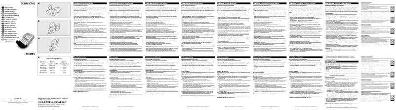 Page n°1 - Manuel utilisateur Philips Multilife SCB4055NB
