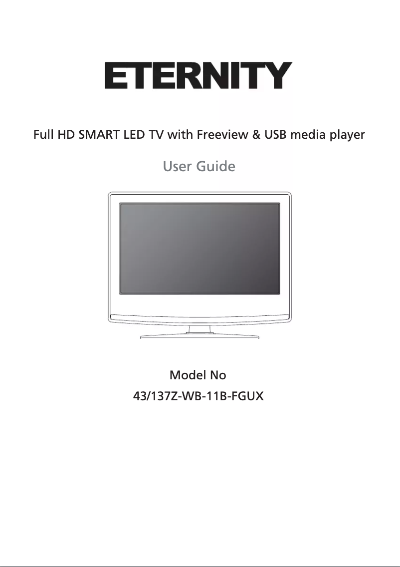 Page n°1 - Manuel utilisateur Eternity 43/137Z-WB-11B-FGUX-UK