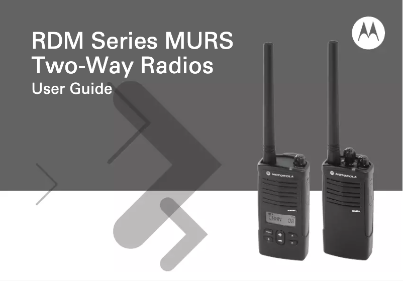 Page 1 de la notice Manuel utilisateur Zebra RDU2020