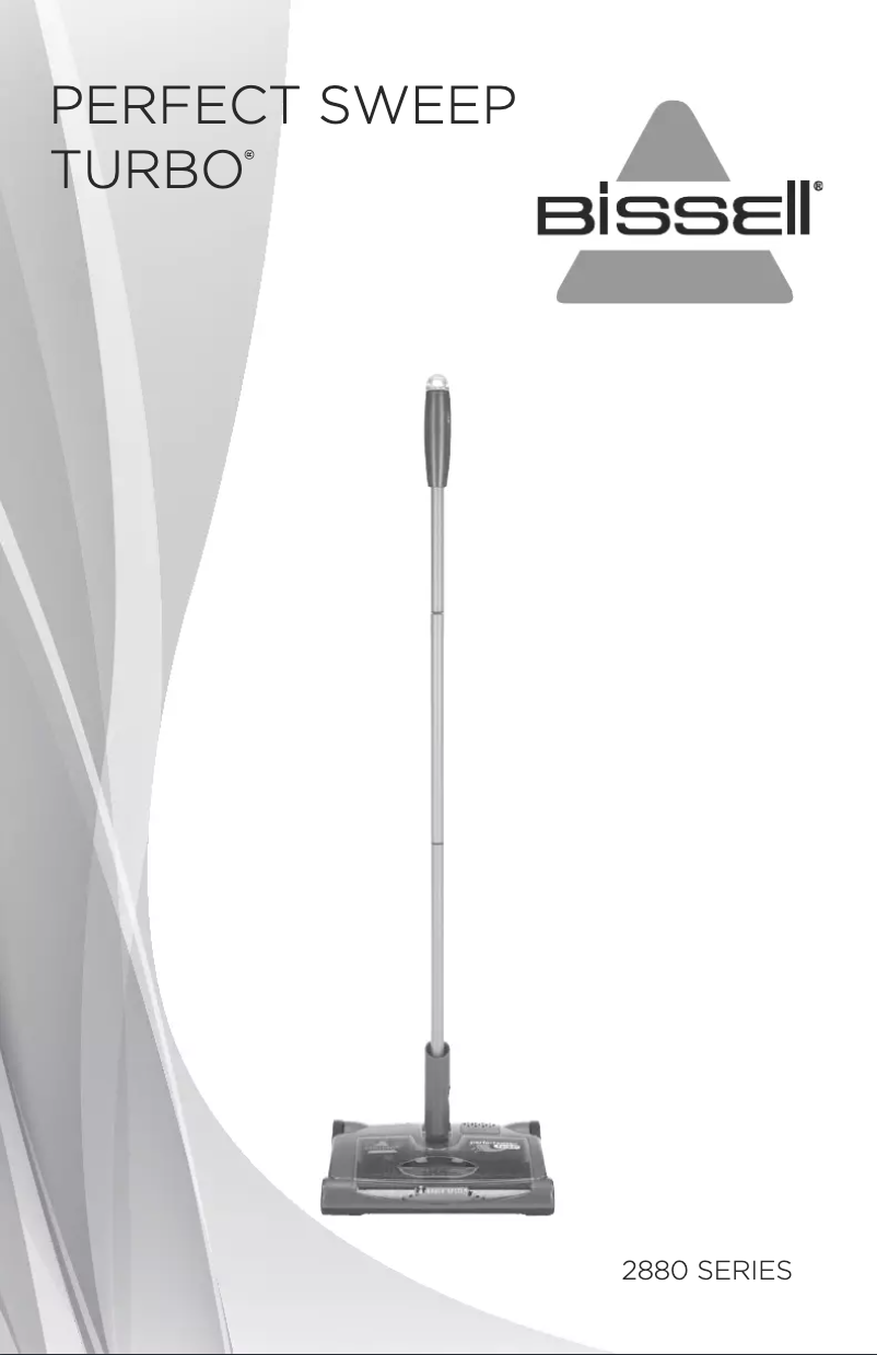 Page 1 de la notice Manuel utilisateur Bissell Perfect Sweep TURBO