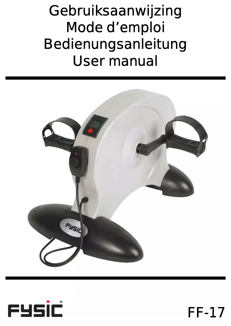 Page 1 de la notice Manuel utilisateur Fysic FF-17