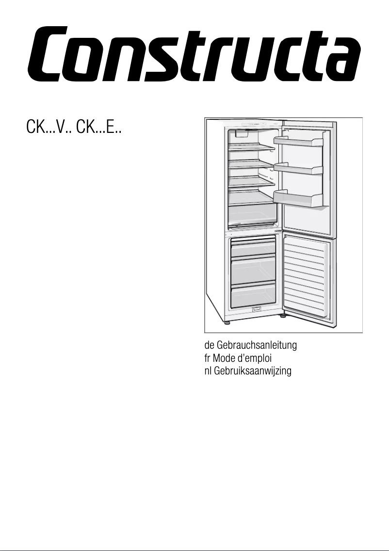 Image de la première page du manuel de l'appareil CK536EW30