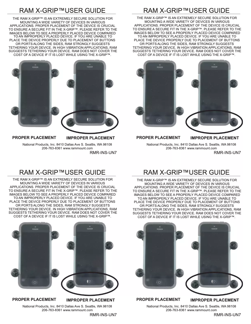 Image de la première page du manuel de l'appareil RAP-B-378-UN7U