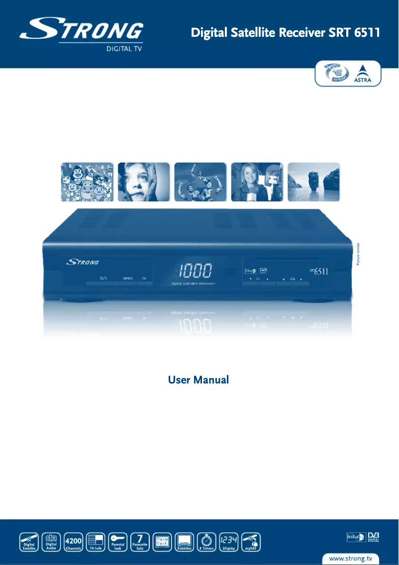 Page 1 de la notice Manuel utilisateur Strong SRT 6511