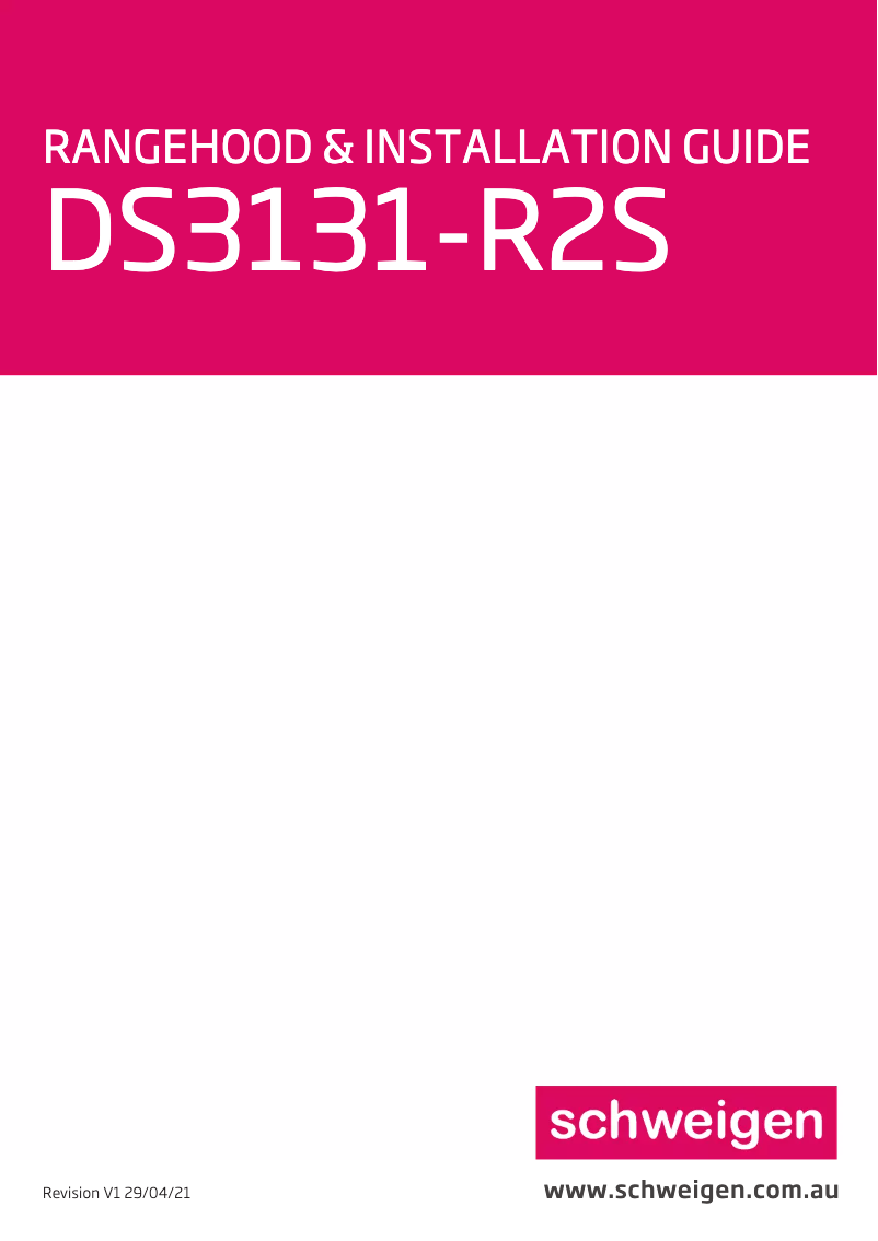 Image de la première page du manuel de l'appareil DS3131-R2S