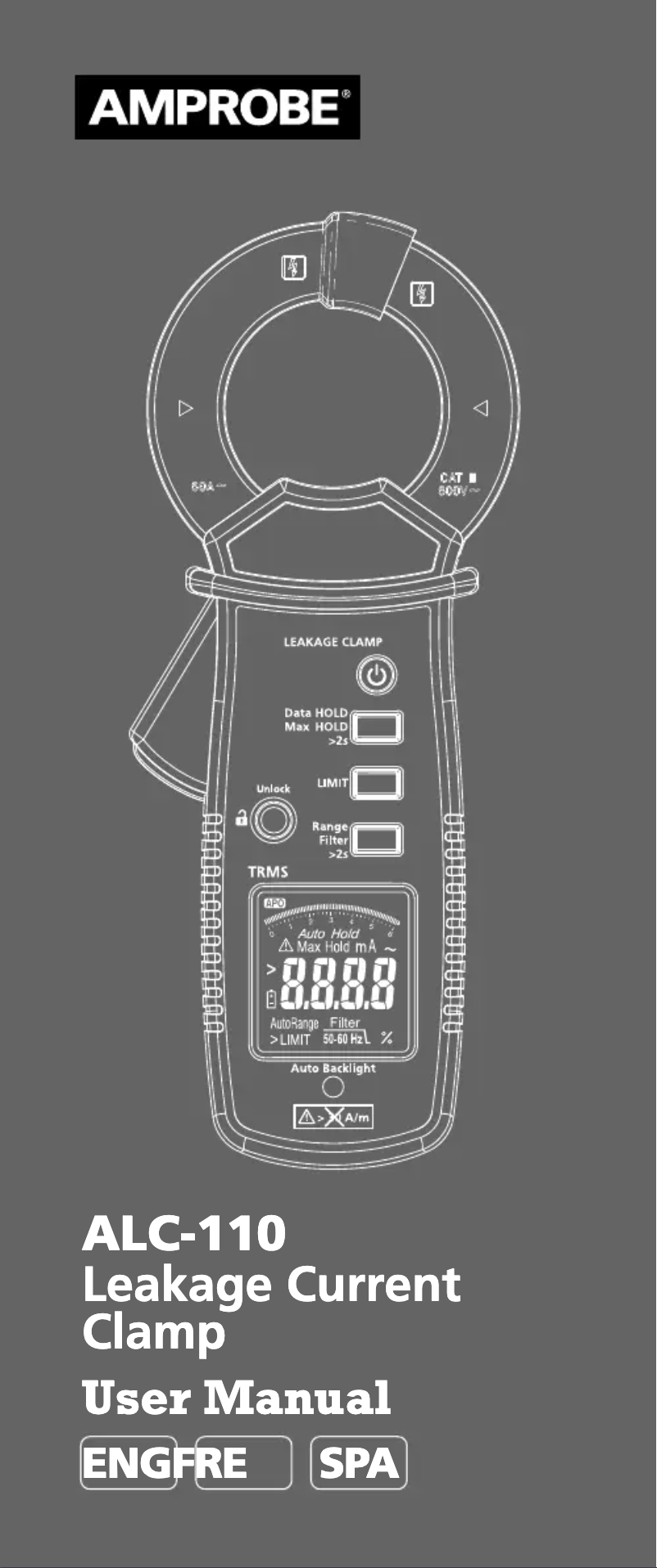 Imagen de la primera página del manual del dispositivo AC50A