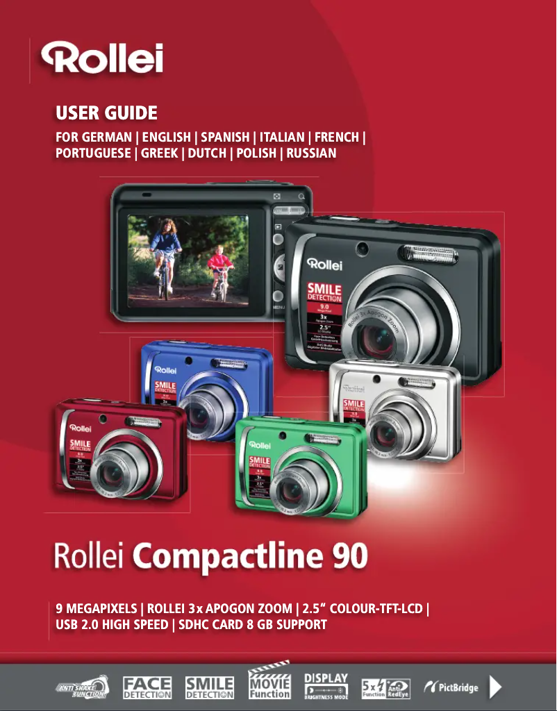 Image de la première page du manuel de l'appareil Compactline 90