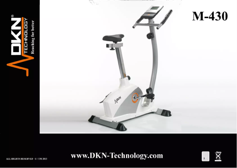 Page n°1 - Manuel utilisateur DKN M-430