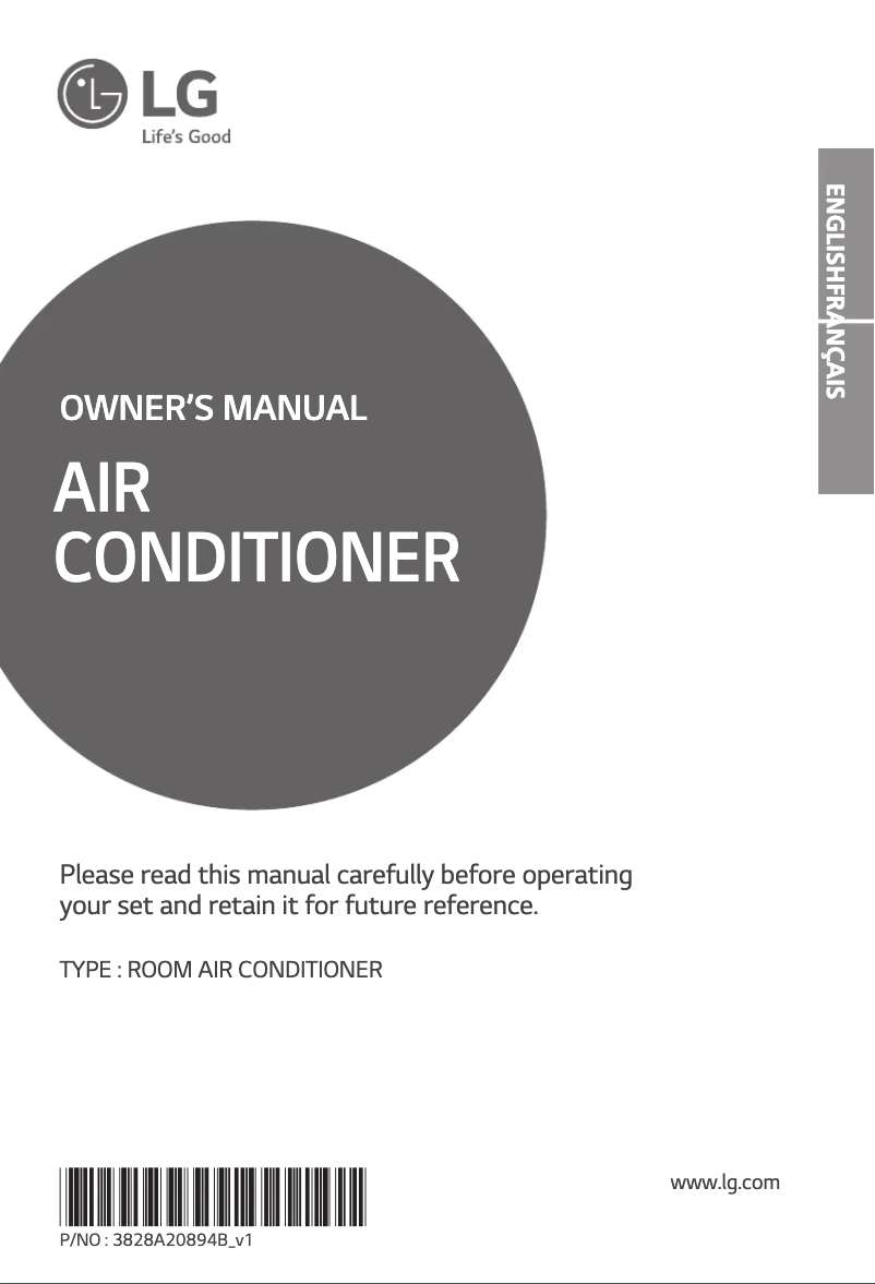 Page 1 de la notice Manuel utilisateur LG LSNC2463BM3