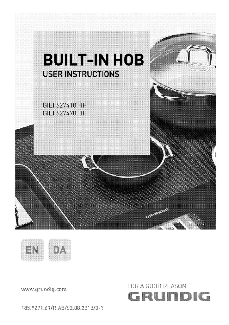 Page n°1 - Manuel utilisateur Grundig GIEI 627410 HF