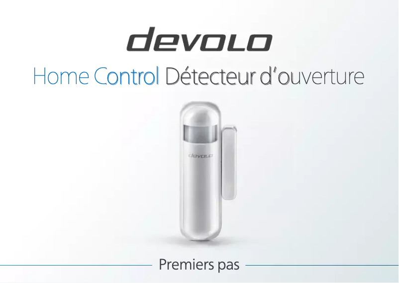 Page 1 of the manual User Manual Devolo Home Control Door/Window Contact
