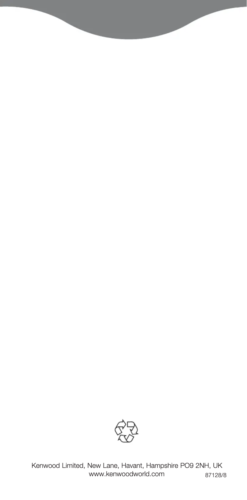 Page 1 de la notice Manuel utilisateur Kenwood Chef AT956A