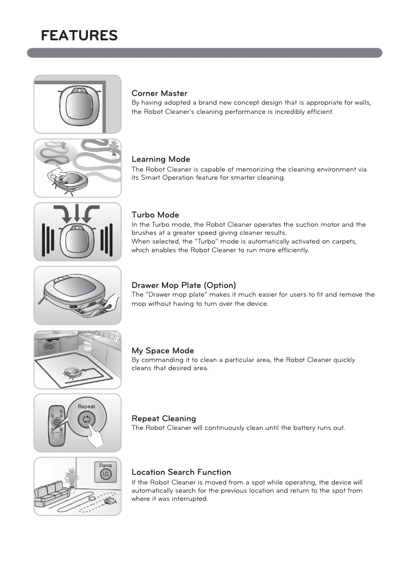 Page n°1 - Manuel utilisateur LG VR64702LVMT