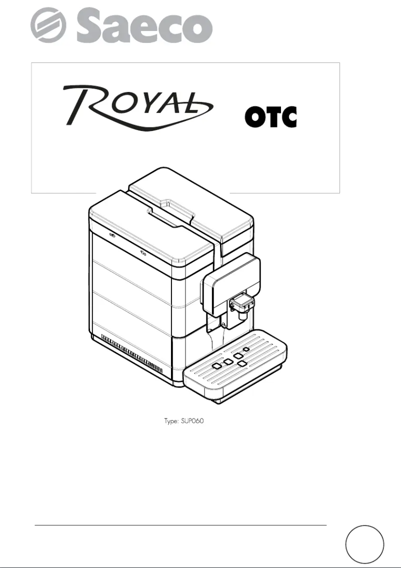 Page n°1 - Manuel utilisateur Saeco Royal OTC