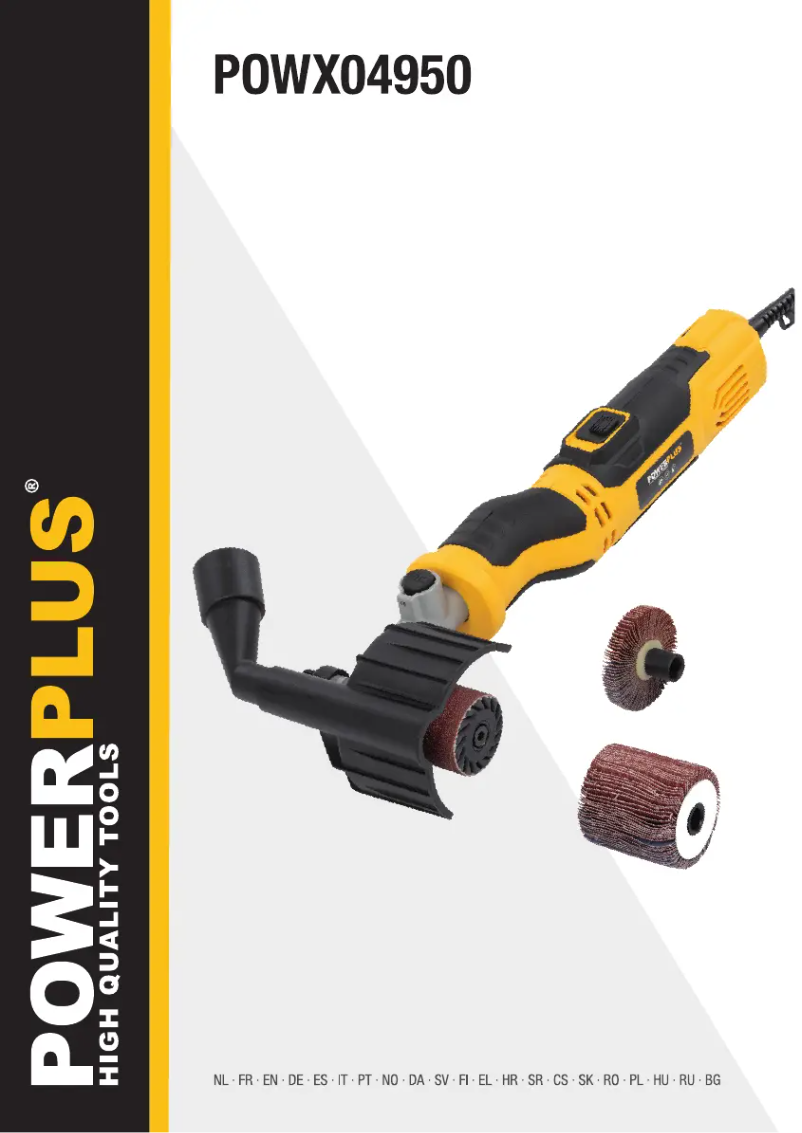 Page n°1 - Manuel utilisateur PowerPlus POWX04950