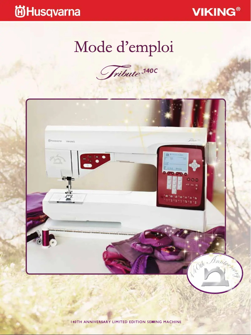 Page 1 de la notice Manuel utilisateur Husqvarna Tribute 140C