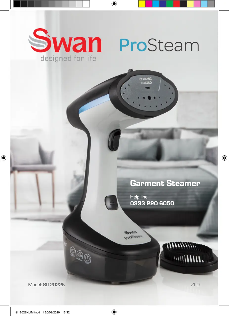 Page 1 de la notice Manuel utilisateur Swan ProSteam SI12022N