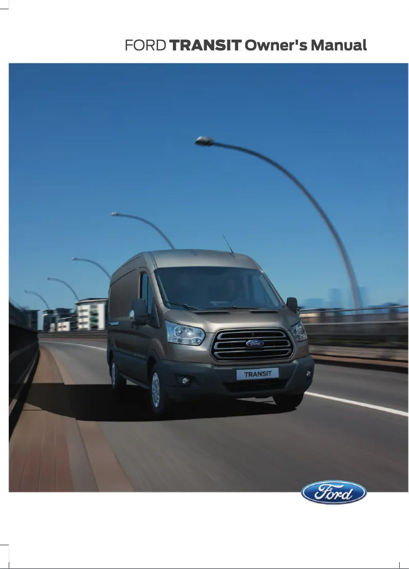 Page 1 de la notice Manuel utilisateur Ford Transit (2013)