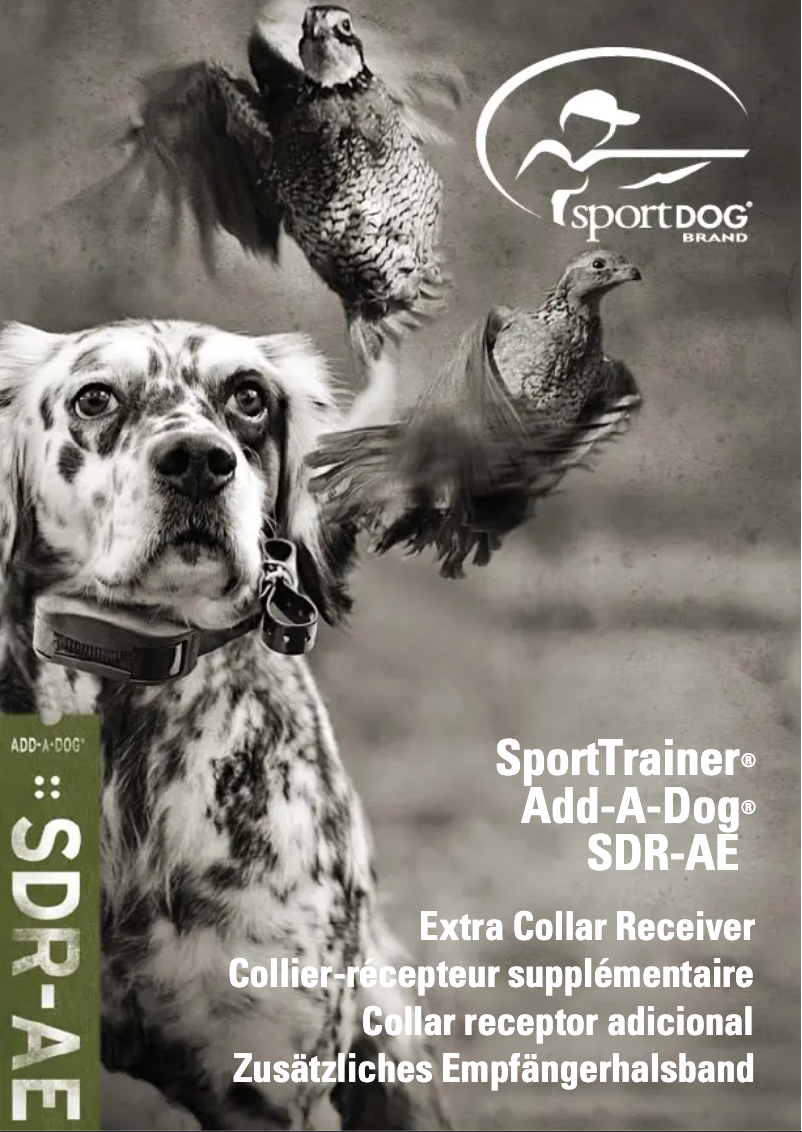 Page 1 de la notice Manuel utilisateur Sport Dog SportTrainer 1200