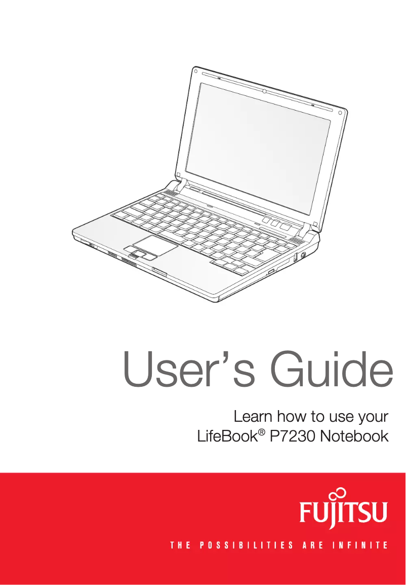 Page n°1 - Manuel utilisateur Fujitsu LifeBook P7230