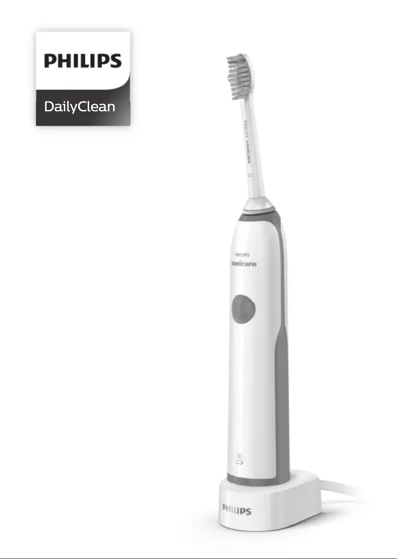 Page n°1 - Manuel utilisateur Philips Sonicare Essence+ HX3281