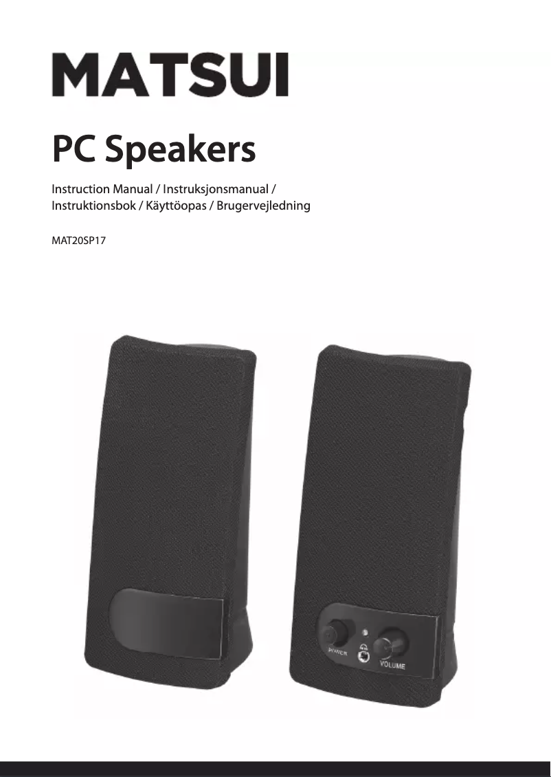 Imagen de la primera página del manual del dispositivo MAT20SP17