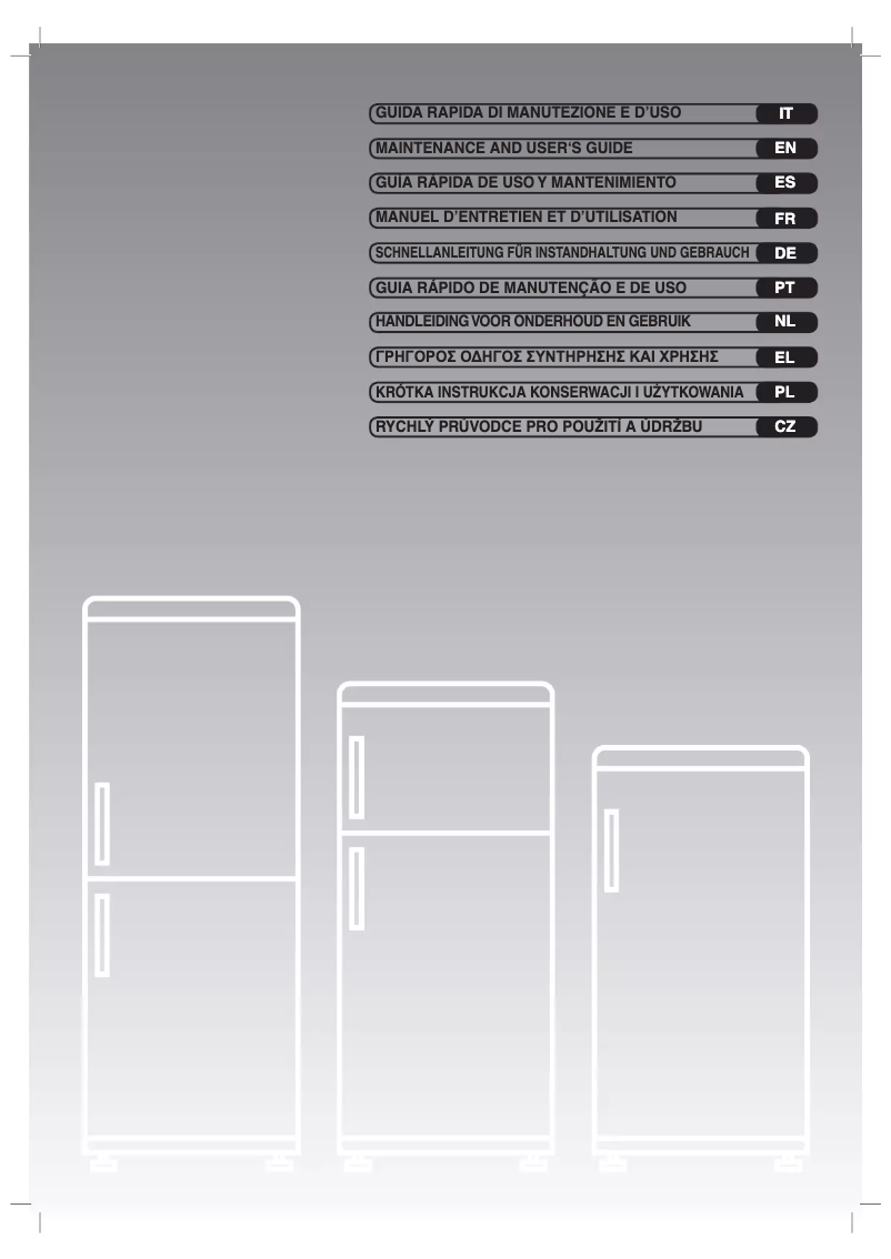 Page 1 de la notice Manuel utilisateur Candy CKBS 2165W