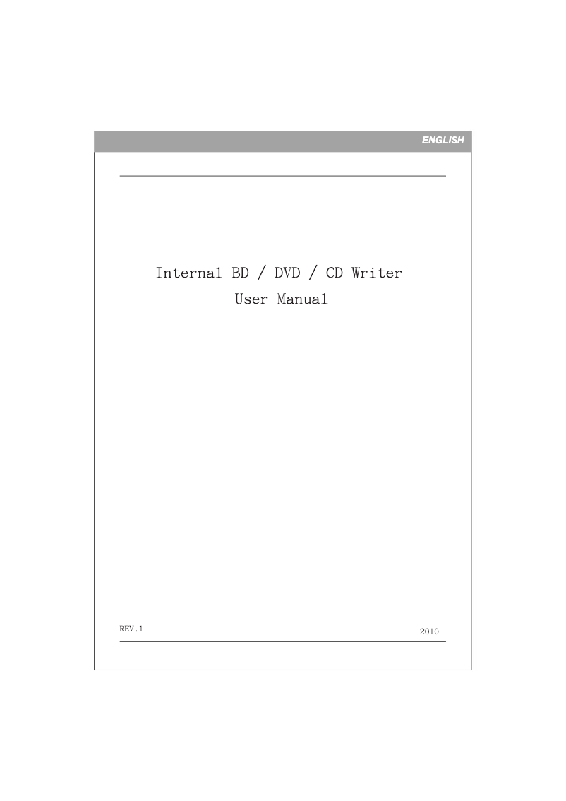 Imagen de la primera página del manual del dispositivo bd340i