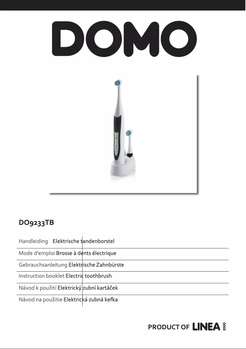 Image de la première page du manuel de l'appareil DO9233TB