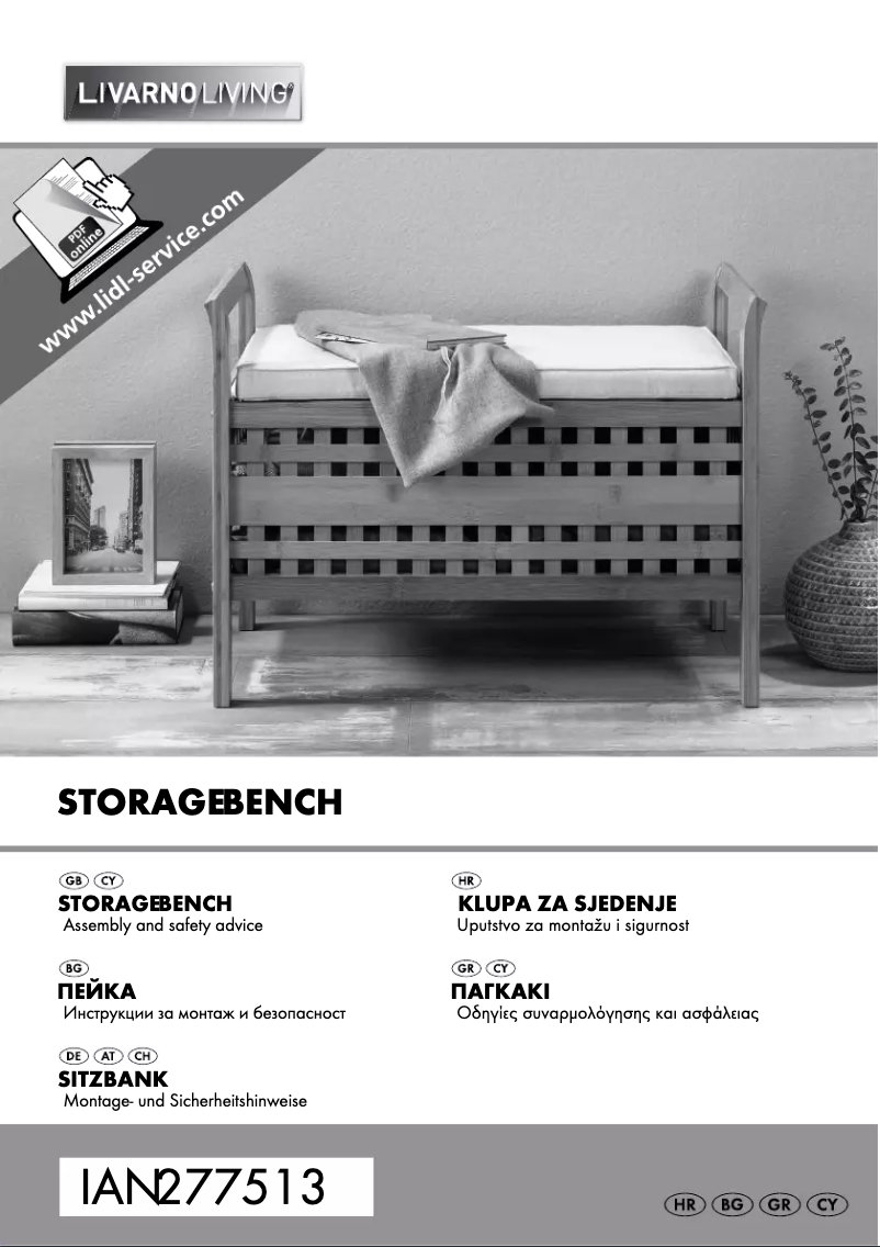 Page n°1 - Manuel utilisateur Livarno Lux IAN 277513