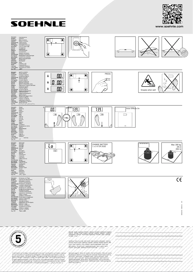Image de la première page du manuel de l'appareil Frosted & Frozen 63828