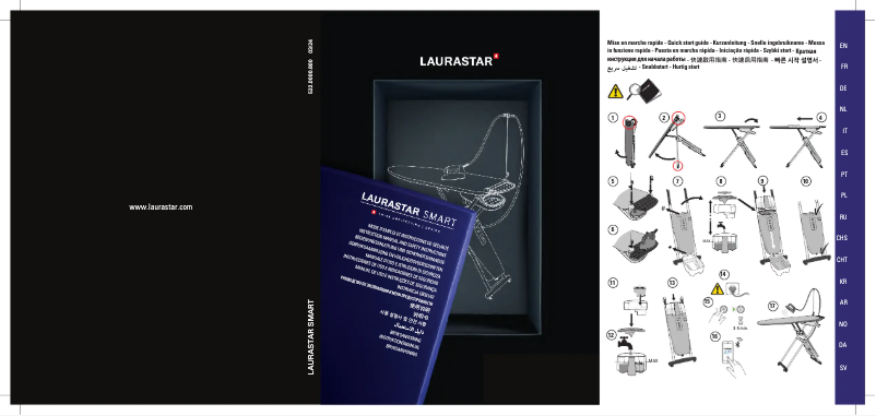 Page n°1 - Manuel utilisateur Laurastar Smart 1980